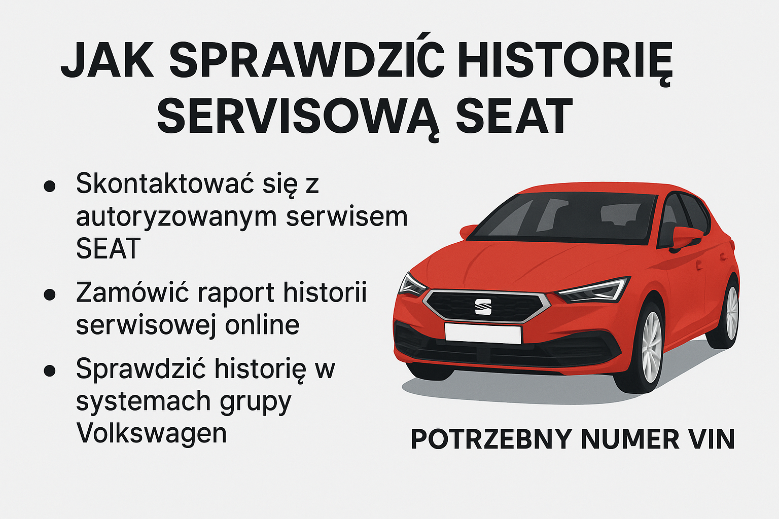 historia serwisowa seat - jak sprawdizc